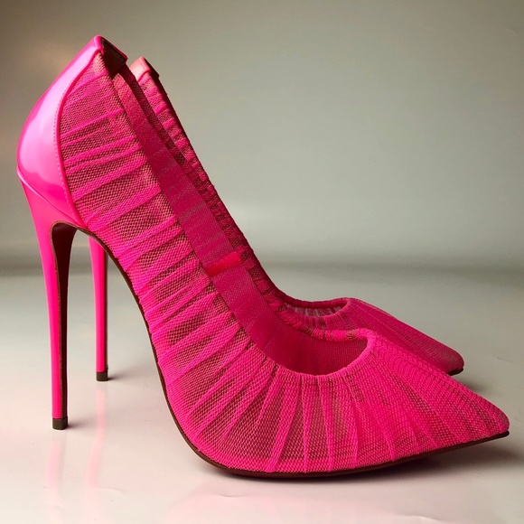 Christian Louboutin Shoes - Christian Louboutin Follie Draperia 120 Pumps 38.5